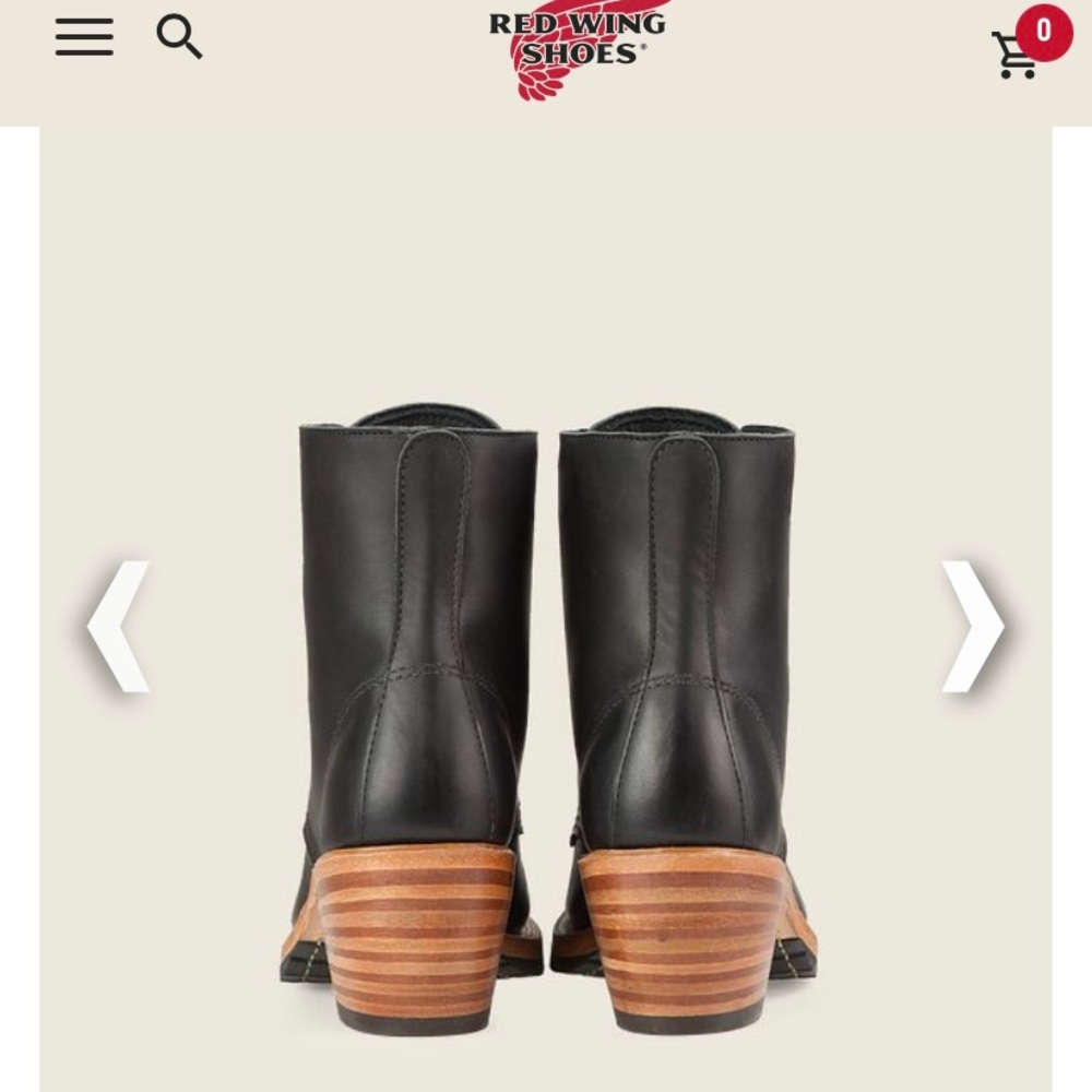 Red Wing Clara Boots only worn once!